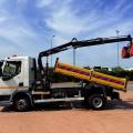 DAF LF 180 7.5 TON TIPPER GRAB