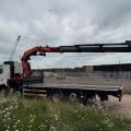 VOLVO FH 460 8X2 FLAT CRANE