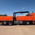 SCANIA P420 8X2 DROPSIDE BRICK GRAB
