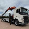 VOLVO FH 460 8X2 FLAT CRANE
