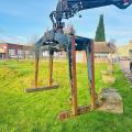 DAF XF 510 6X2 DROPSIDE CRANE D/BAR