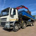 DAF 85 CF 410 8X4 TIPPER GRAB