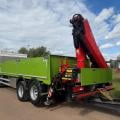 SCANIA G410 DROPSIDE CRANE DRAWBAR