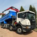 SCANIA P410 8X4 TIPPER GRAB