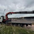 VOLVO FH 460 8X2 FLAT CRANE