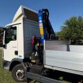MAN TGL 7.160 7.5 TON DROPSIDE CRANE