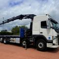 VOLVO FM 460 8X2 FLAT CRANE