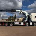DAF CF 460 8X2 FLAT CRANE D/BAR