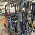 DOOSAN G25E-5 TRIPLEX FORKLIFT