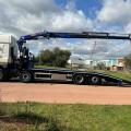 DAF CF 460 8X2 CHEESEWEDGE CRANE