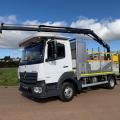 MERCEDES-BENZ ATEGO 816 POLE CARRIER CRANE