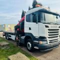 SCANIA R410 8X2 FLAT 66 TON CRANE