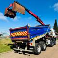 DAF CF 450 8X4 TIPPER GRAB CRANE
