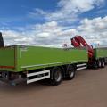 SCANIA G410 DROPSIDE CRANE DRAWBAR