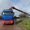 DAF XF 510 FTS 6X2 UNIT C/W CRANE