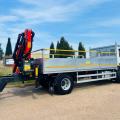 IVECO EUROCARGO 180E25 DROPSIDE CRANE
