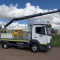 MERCEDES-BENZ ATEGO 816 POLE CARRIER CRANE