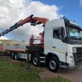 VOLVO FH 460 8X2 FLAT CRANE DRAWBAR