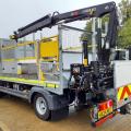 MERCEDES ATEGO 816 POLE CARRIER