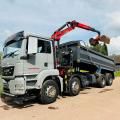 MAN TGS 32.360 8X4 TIPPER GRAB