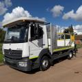 MERCEDES-BENZ ATEGO 816 POLE CARRIER CRANE