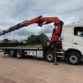 VOLVO FH 460 8X2 FLAT CRANE