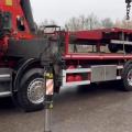 SCANIA R450 8X2 FLAT DRAWBAR CRANE