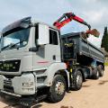MAN TGS 32.360 8X4 TIPPER GRAB