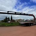 SCANIA R450 8X2 FLAT CRANE D/BAR