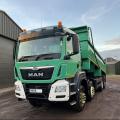MAN TGS 35.420 8X4 STEEL TIPPER
