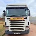 SCANIA G440 8X2 FLAT FASSI CRANE D/BAR