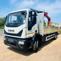 IVECO EUROCARGO 180E25 DROPSIDE CRANE