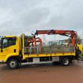 ISUZU F110 210 11 TON DROPSIDE CRANE