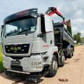 MAN TGS 32.360 8X4 TIPPER GRAB