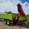 SCANIA G410 DROPSIDE CRANE DRAWBAR