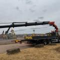 DAF CF 410 8X4 DROPSIDE CRANE