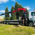 DAF CF 480 8X2 CHEESEWEDGE CRANE