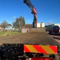DAF 85 CF 380 6X2 FLAT CRANE