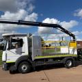 MERCEDES-BENZ ATEGO 816 POLE CARRIER CRANE