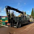 IVECO 180E25 18 TON DROPSIDE CRANE