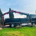 DAF XF 510 6X2 DROPSIDE CRANE D/BAR