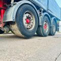 DAF XF 510 6X2 DROPSIDE CRANE D/BAR