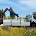 IVECO EUROCARGO 180E25 DROPSIDE CRANE