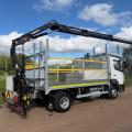 MERCEDES-BENZ ATEGO 816 POLE CARRIER CRANE