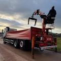 DAF CF 450 FAN 6X2 FLAT CRANE