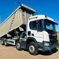 SCANIA P410 XT 8X4 BULK TIPPER