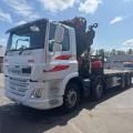DAF CF 450 8 WHEEL CHEESEWEDGE CRANE
