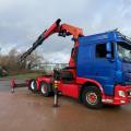 DAF XF 510 FTS 6X2 UNIT C/W CRANE