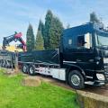 DAF XF 510 6X2 DROPSIDE CRANE D/BAR