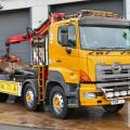 HINO 700 SERIES 3241 8X4 HOOK CRANE D/BAR